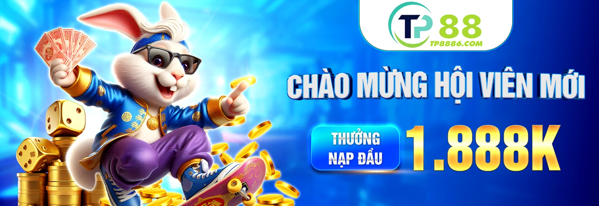 TP88 thưởng nạp đầu 1888k